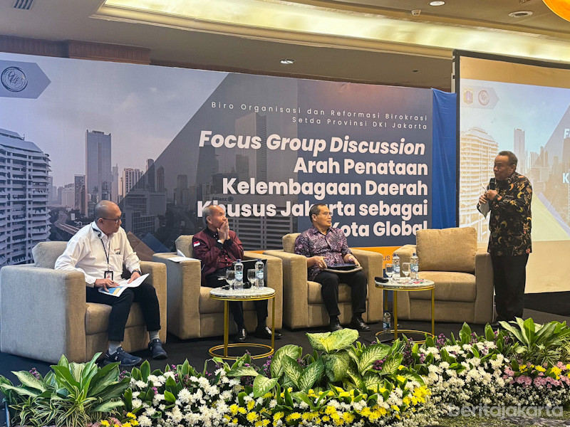 Biro ORB Gelar FGD Arah Penataan Kelembagaan sebagai Kota Global