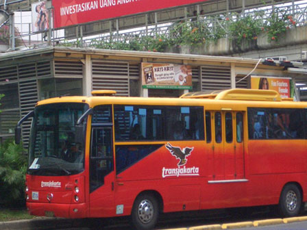 May Day, Operasional Bus Transjakarta Terganggu