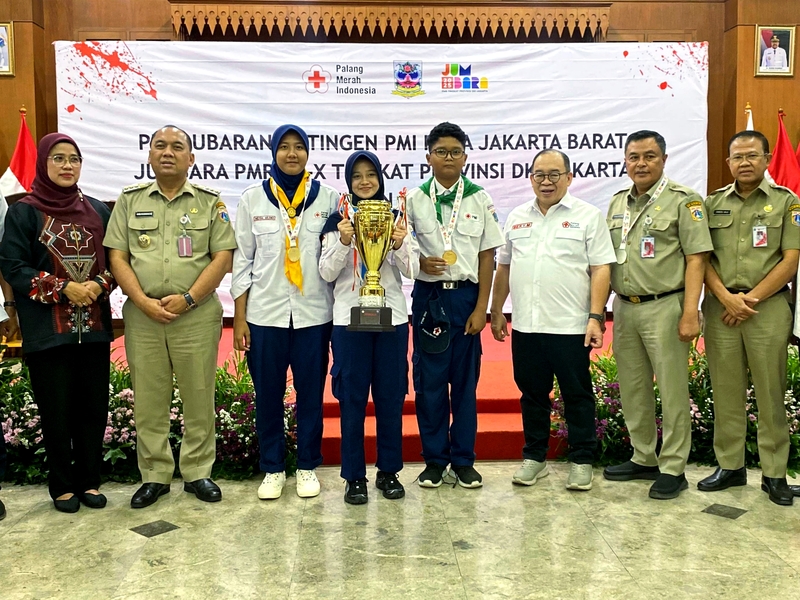 Kontingen Jumbara PMR Jakbar Resmi Dibubarkan