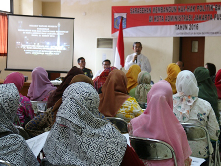 Tingkatkan Partisipasi Perempuan, Kesbangpol Gelar Sarasehan Hak-Hak Politik 