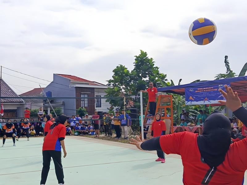 HUT, Jakarta, Kalisari, Lomba, Voli, Futsal