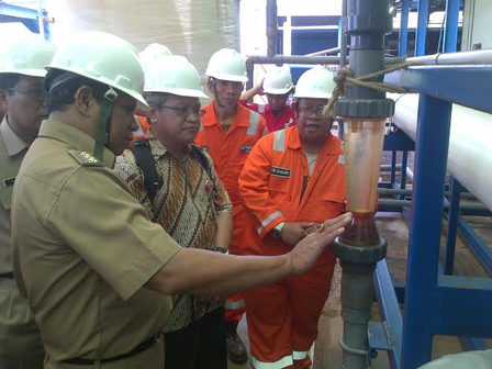 Bupati Minta CNOOC Tanggap Terhadap Pencemaran Limbah Minyak