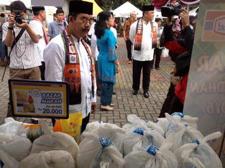 Festival Lebaran Meriahkan Pasar Murah Kantor Walikota Jakpus