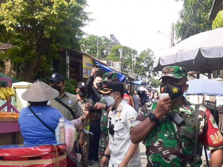 Kampanye Masker di Semper Timur Sasar Pasar Rakyat 