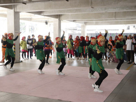 Sudin Pora Jakpus Kembali Gelar Festival Olahraga Rakyat di Kelurahan Kartini 