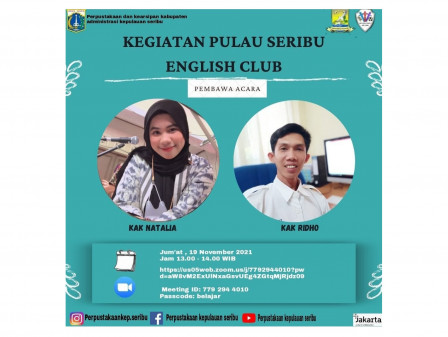 Yuk, Belajar Bahasa Inggris di Pulau Seribu English Club