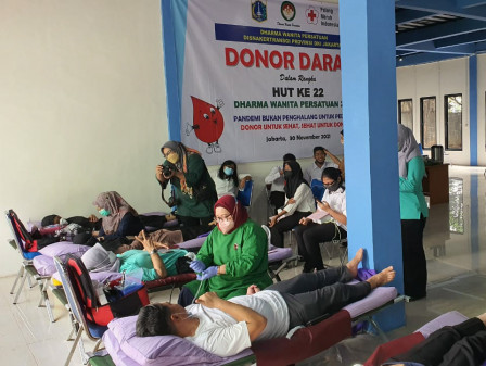 200 Peserta Ikut Kegiatan Donor Darah di Gedung PPKPI Pasar Rebo