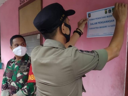 Tak Punya SIKM, Sembilan Pendatang di Lenteng Agung Lakukan Isolasi Mandiri