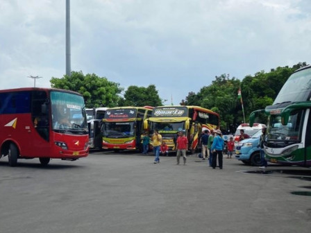 Arus Mudik Mulai Padati di Terminal Bus Tanjung Priok