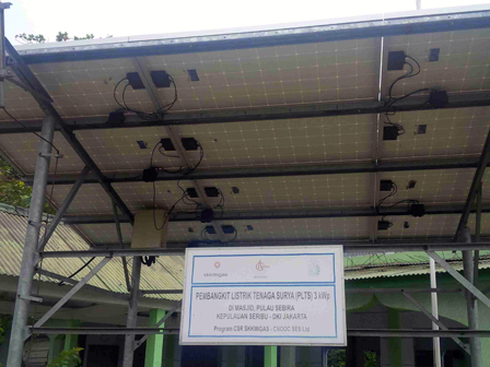 Satu Solar Cell PLTS di Pulau Sebira Rusak 