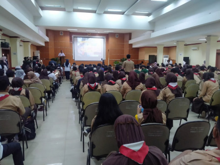 200 Pelajar Ikuti Sosialisasi Anti Korupsi di SMKN 57 Jakarta