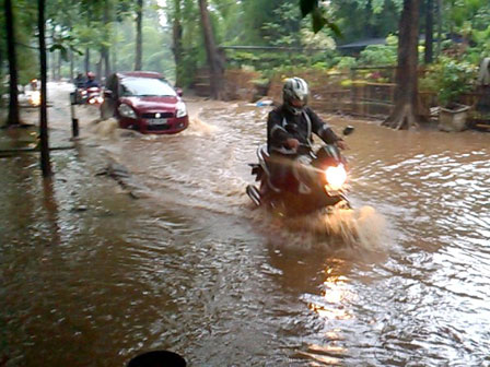 15 RW Di Cempaka Putih Berpotensi Rawan Banjir