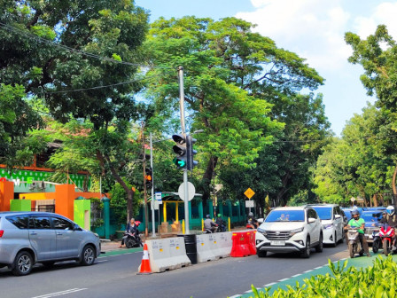 Simpang Jalan Pakubuwono VI Dilengkapi Alat Pemberi Isyarat Lalu Lintas