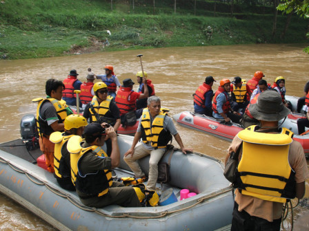  Pilih Spot Untuk Destinasi Wisata, Pemkot Jaksel Lakukan Susur Sungai 
