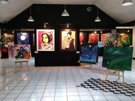  Balai Budaya Jakarta Pamerkan Karya Lukisan Seniman Muda Berbakat Penyandang Tuna Rungu 