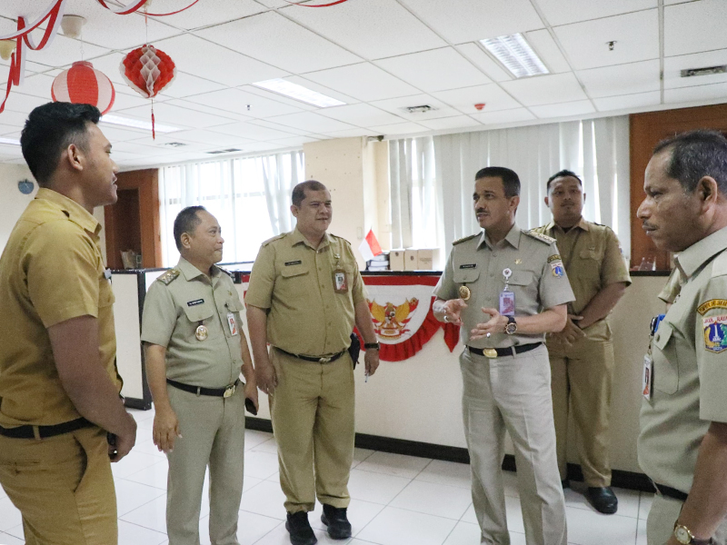  Pastikan Layanan Optimal, Anwar Kunjungi Kantor OPD Lainnya