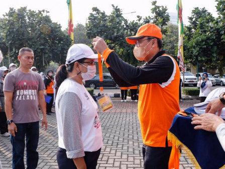 Wali Kota Jakarta Pusat Lepas 250 Pelajar dalam Kegiatan WKM