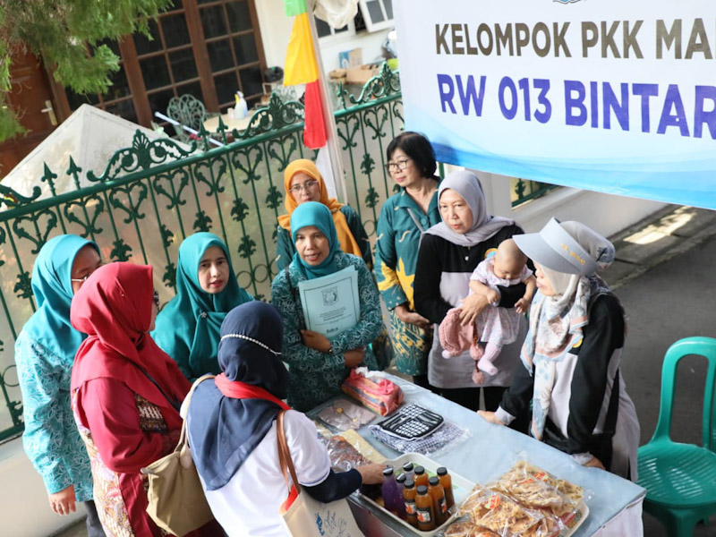 Tim Verifikasi Lapangan Lomba Kelurahan Sambangi Kelurahan Bintaro 