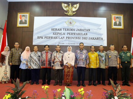  Anies Hadiri Sertijab Kepala BPK Perwakilan DKI Jakarta 