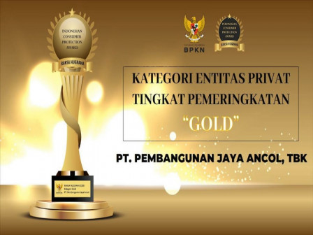 PT Pembangunan Jaya Ancol Raih Predikat GOLD Dalam ICPA
