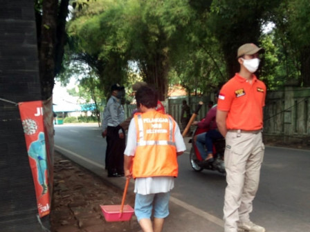 30 Pelanggar PSBB Terjarin di Cipayung