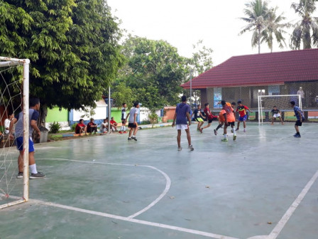  Kelurahan Pulau Tidung Gelar Pertandingan Futsal Antar RW 