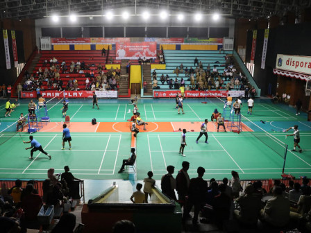 Kejuaraan Bulutangkis OPD dan BUMD Memasuki Babak Semi Final 