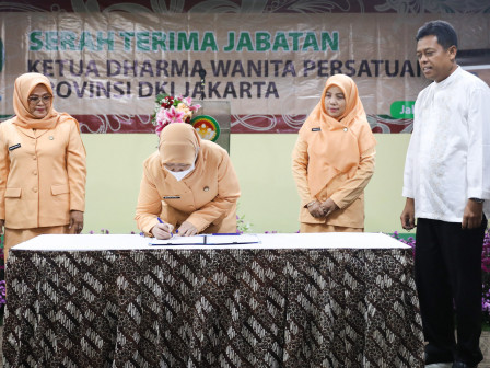Endang Lestari Resmi Jabat Ketua DWP DKI Jakarta 