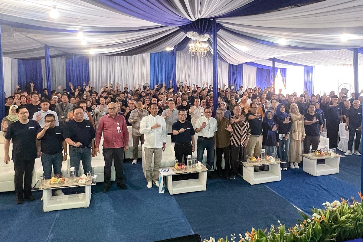 Perumda Paljaya menggelar acara tasyakuran Hari Ulang Tahun (HUT) ke-34