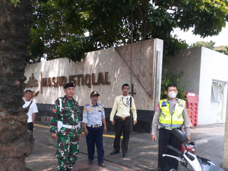 Sudinhub Jakpus Perketat Kawasan Masjid Istiqlal