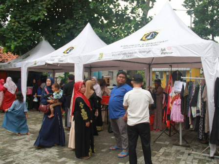 Omzet Bazar UKM di Pulau Pangang Capai Rp 45 Juta Lebih