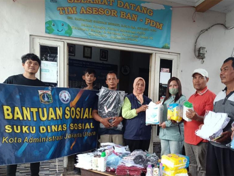  Penyintas Kebakaran di Jalan Cakung Drain Dipastikan Tertangani Baik