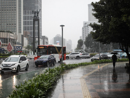 Sebagian Jakarta Bakal Diguyur Hujan Hari Ini 