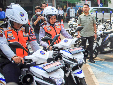 Sudin Perhubungan Jakpus 31 Unit Motor Listrik 