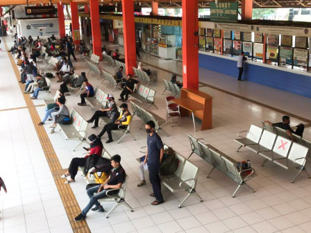 Volume Pemudik Mulai Alami Peningkatan di Terminal Kampung Rambutan 