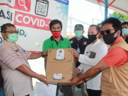 58.016 Masker Kain Didistribusikan di Enam Kelurahan di Kepulauan Seribu