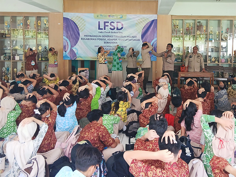  BPBD Jaksel Sosialisasikan Kebencanaan di SMP Labschool