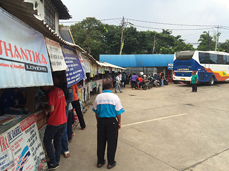 Libur Paskah, Terminal Lebak Bulus Relatif Normal