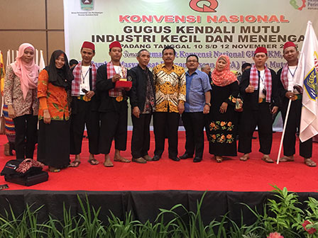  IKM DKI Menang Lomba Gugus Kendali Mutu di Tingkat Nasional