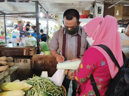 Sudin KPKP Jakut Gelar Pengawasan Pangan Produk Pertanian di 5 Pasar