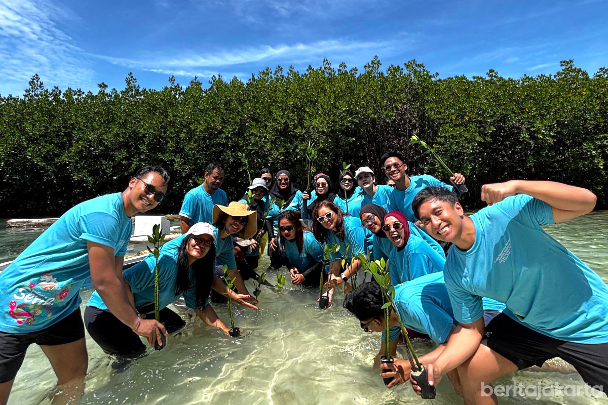 Puluhan Peserta Nikmati Famtrip ke Pulau Pramuka