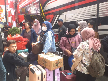 8.833 Penumpang Mudik Telah Diberangkat Dari Terminal Bus Kalideres