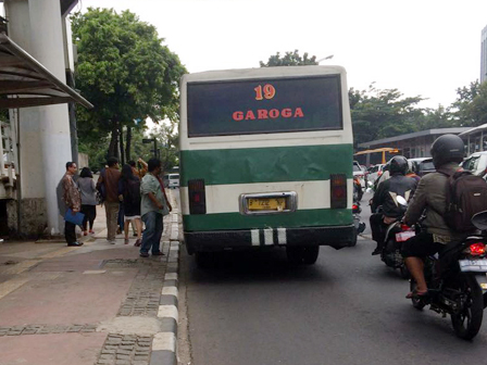 Potong Trayek, Dua Kopaja 19 Dikandangkan