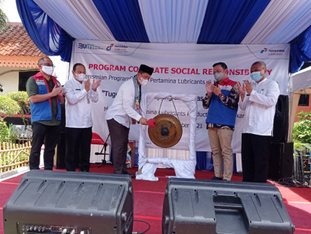 Walikota Jakut Resmikan Kampung Integritas dan Kolaborasi di Kelurahan Tugu Selatan 