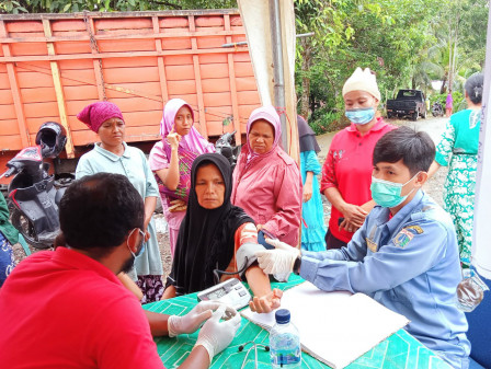  87 Warga Penyintas Gempa Pasaman Barat Dapat Layanan Kesehatan dari Satgas Kolaborasi Kemanusiaan D