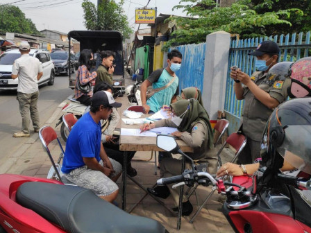 Operasi Tibmask di Kelurahan Semper Barat Jaring 20 Pelanggar 