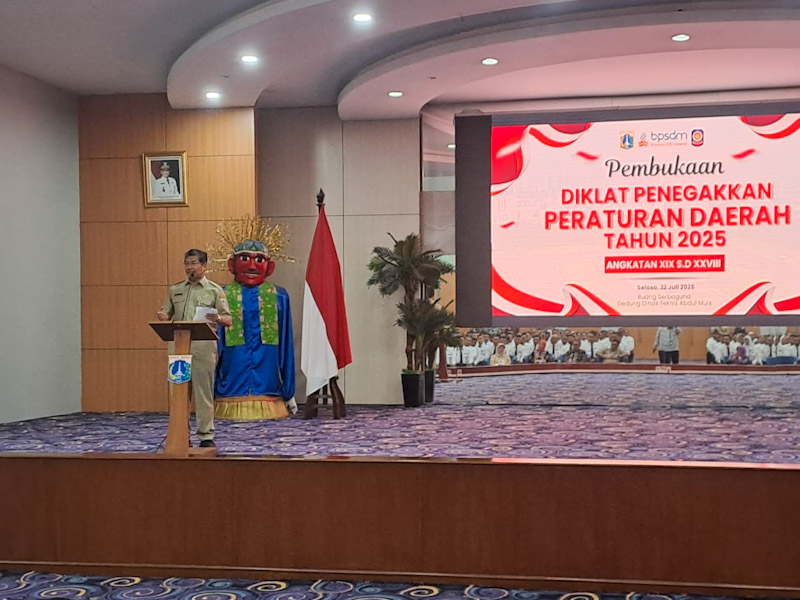 Sekda Ingatkan Personel Satpol PP Jaga Nama Baik Pemprov DKI 