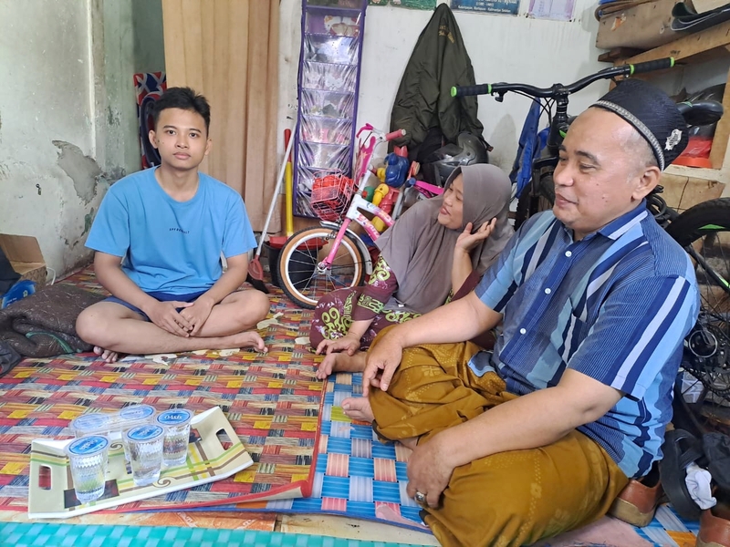 Secerah Harapan Penerima Bansos di Jakpus
