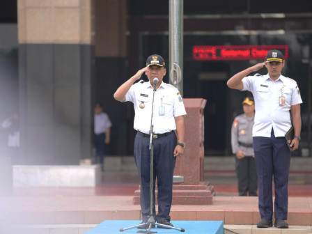  300 Personel Gabungan Ikuti Apel Pasukan Operasi Ketupat di Jakbar
