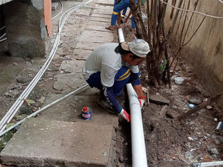  SDA Tambah Saluran di Gedung Karang Taruna Pulau Panggang